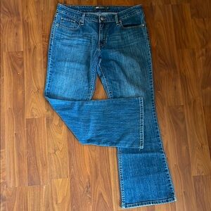 Levi's Blue Boot Cut Jeans with Timeless Style